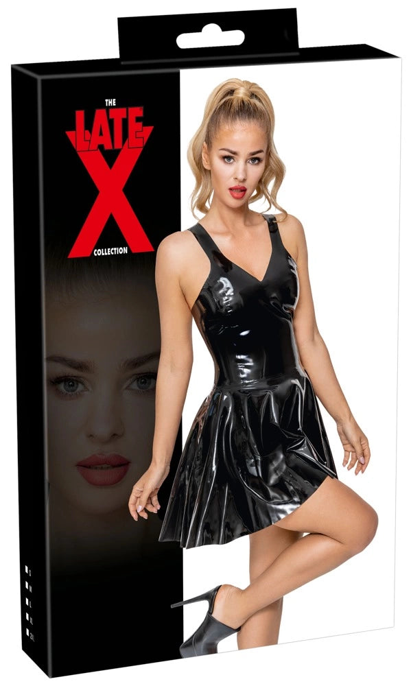 Latex Mini Dress XL