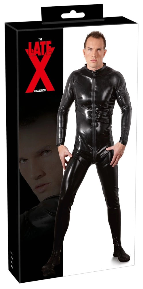 Men's Latex Jumpsuit L