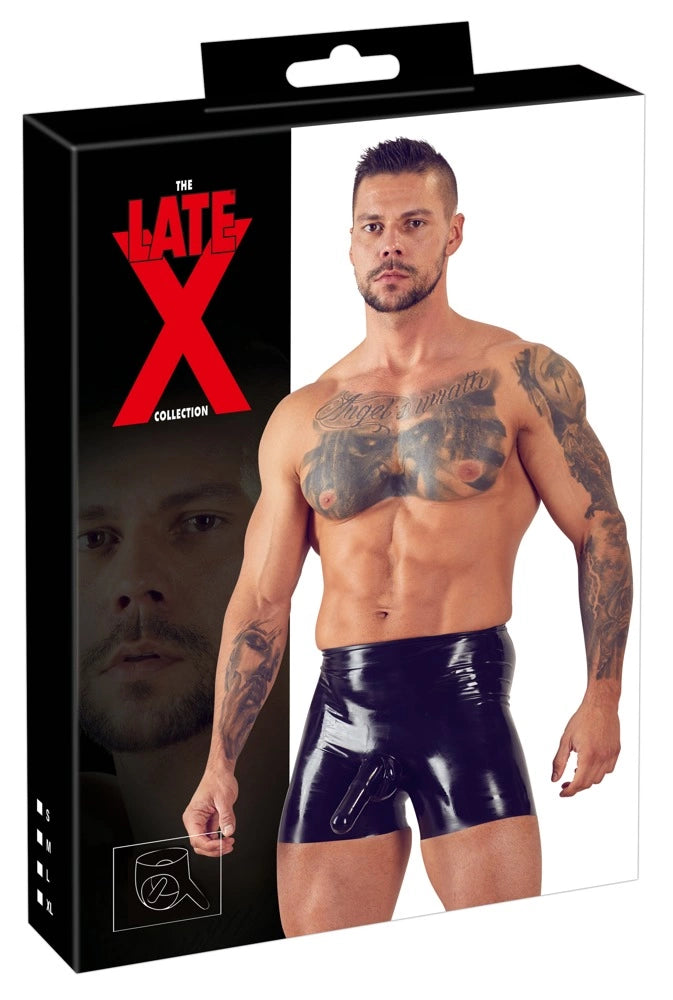 Men's Latex Briefs black S