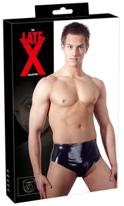 Men's Latex Briefs with Plug L