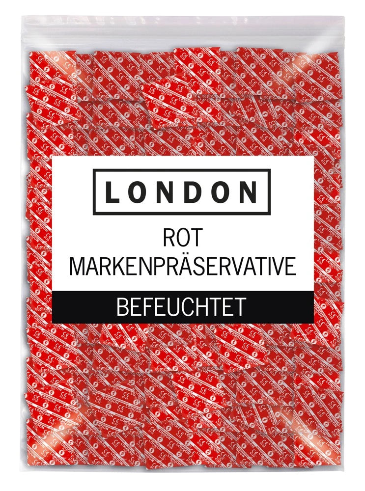 London red condoms 1000 pcs.