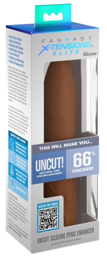 FXTE Uncut Penis Enhancer Tan