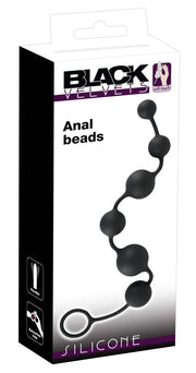 Black Velvets Anal Beads