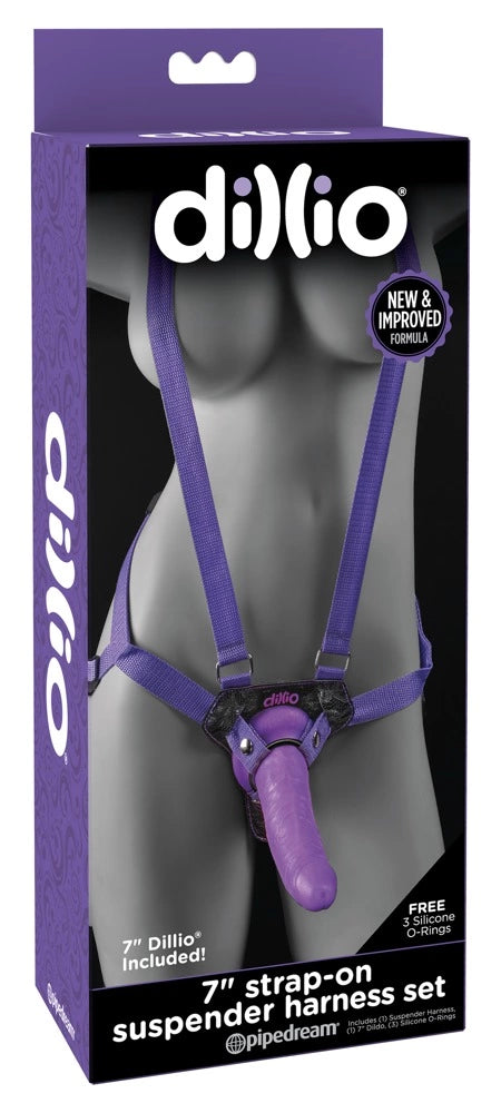 Dillio 7" Strap-On Suspender