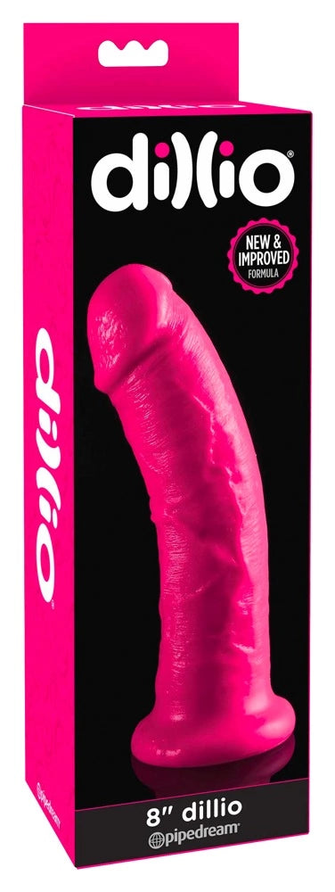 Dillio 8" Dildo Pink