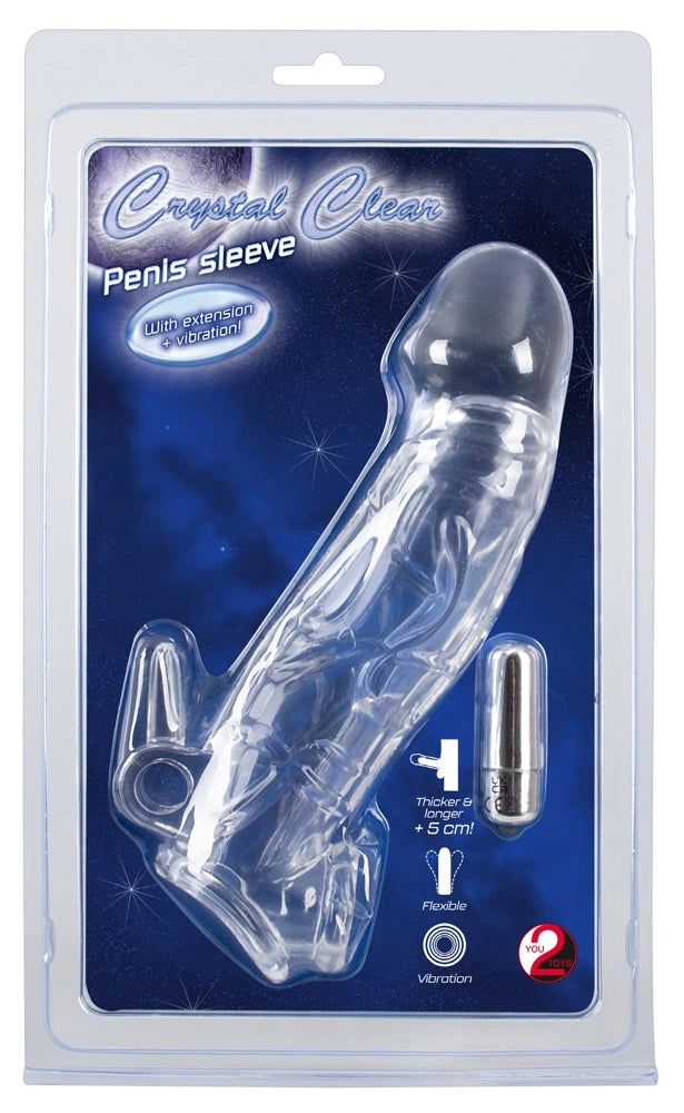 Chrystal Skin Penis Sleeve Vi.