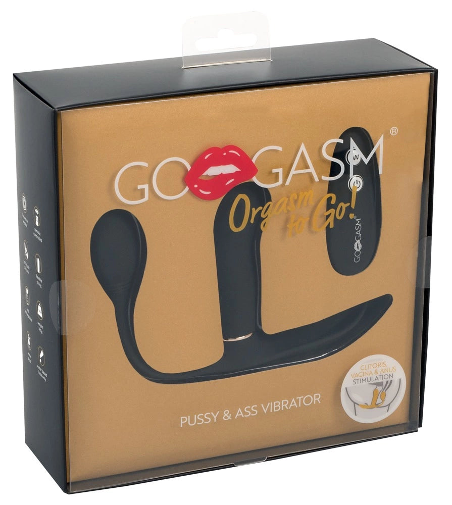 GoGasm Pussy & Ass Vibrator bl