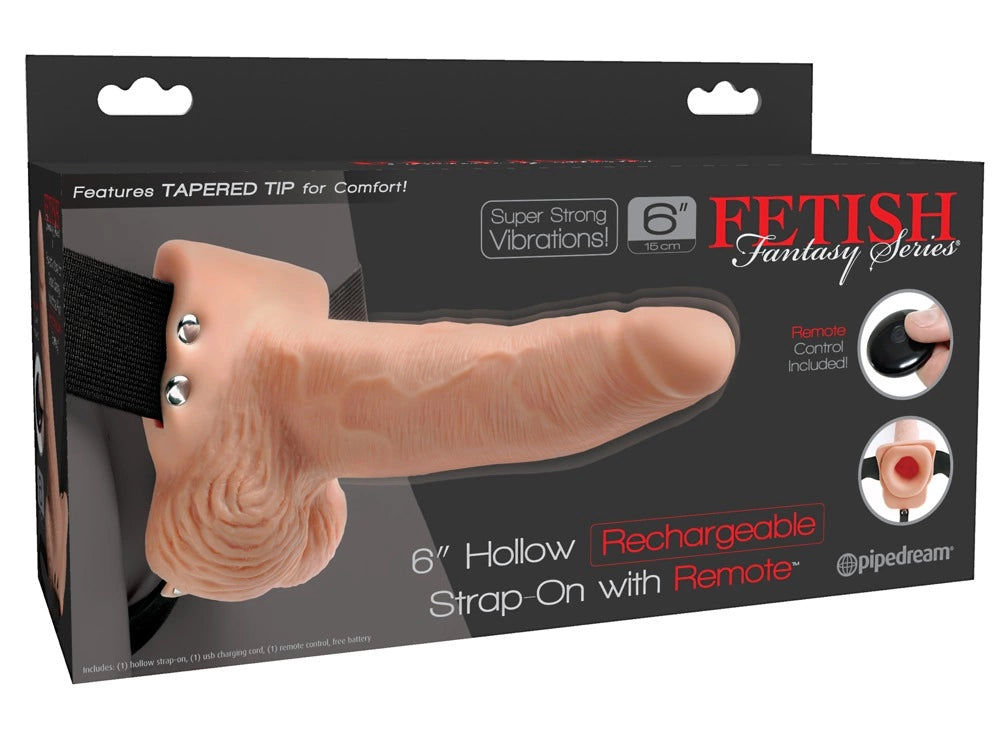 Fetish Fantasy 6inch RC Strap-