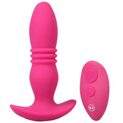 Rise - Silicone Anal Plug with Remote Control