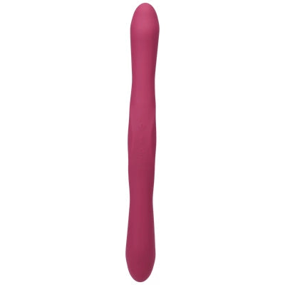 Duet - Double Ended Vibrator with Wireless Remote - Berry