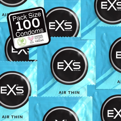 EXS Air Thin Condoms - Condoms - 100 Pieces