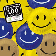 EXS Smiley Face Regular - Condoms - 100 Pieces