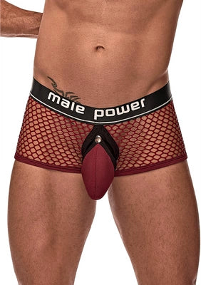 Mini Cock Ring Short - L - Burgundy