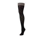 Tiffany - Thigh High - B - Black