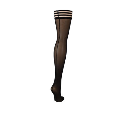 Lois - Thigh High - A - Black