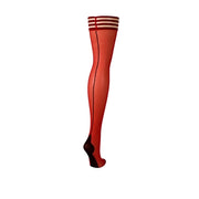 Monica - Thigh High - D - Red