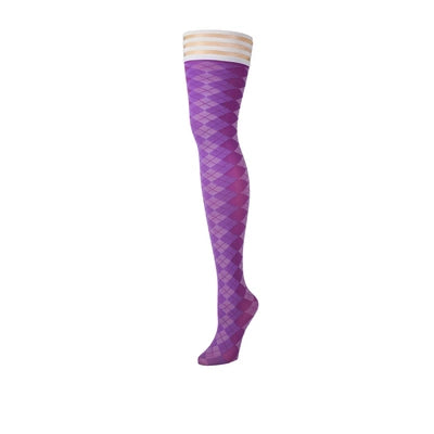 Par 4 - Thigh High - A - Purple