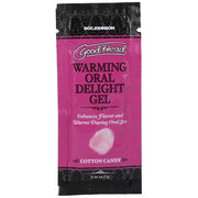 Warming Oral Delight Gel - Cotton Candy - Bulk Refill - 48 Pieces - 0.24 oz / 7 gr