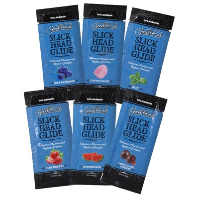 Slick Head Glide - 6 Pack - 0.24 oz / 7 gr