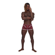 Mini Short - M - Burgundy