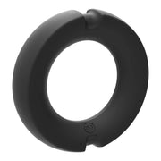 The Paradox - Silicone/Metal Cock Ring - 35mm - Black