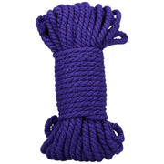 Bind and Tie - 6 mm Hemp Bondage Rope - 50 ft - Violet