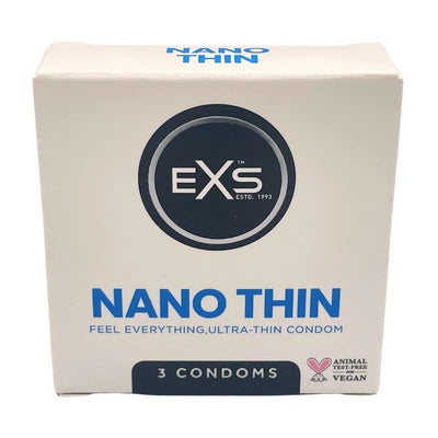 EXS Nano Thin - Condoms - 3 Pieces