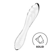 Dazzling Crystal 1 - Glass Dildo - Transparent