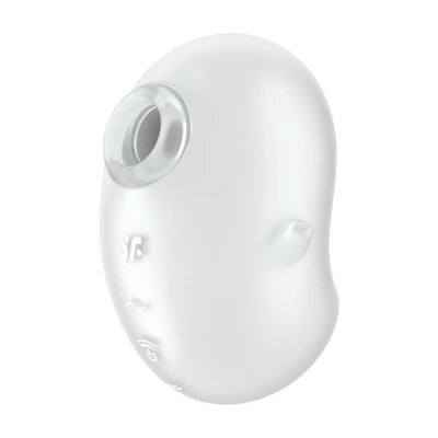 Cutie Ghost - Air Pulse Vibrator - White