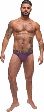 Enhancer Thong - L/XL - Eggplant