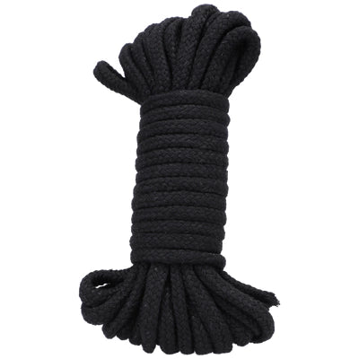 Cotton Rope - 32 ft - Black