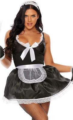 Domesticated Delight - Sexy French Maid Costume - M/L