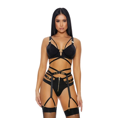 Buckle Up - Lingerie Set - L