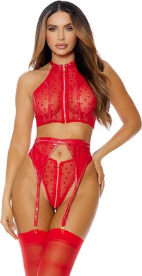 I Heart You Lingerie Set - Lingerie Set - XL