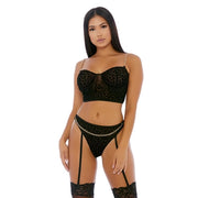 Chain Me Up - Bustier Set - L