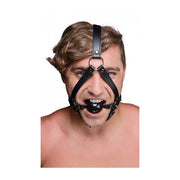 Head armor with Ball Gag