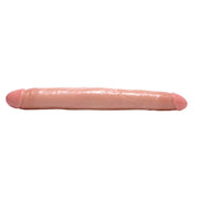 Realistic Double Dildo - 17.5 inch - Flesh