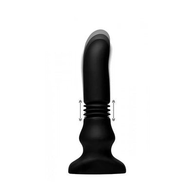 Silicone Vibrating and Thrusting Plu