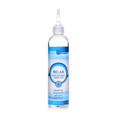 Relax - Desensitizing Lubricant with Mouthpiece - 8 fl oz / 240 ml