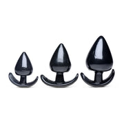 Triple Spades - 3 Piece Anal Plug Set