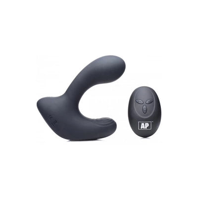 Silicone Prostate Stimulator + Remote Control with 10 Speeds