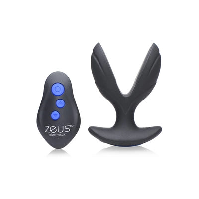 Electro-Spread - Vibrating and E-Stim Silicone Butt Plug