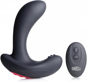 Inflatable Vibrating Silicone Prostate Plug