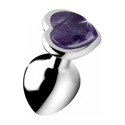 Amethyst Heart - Butt Plug - Medium