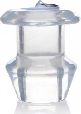 Ass Bung - Clear Hollow Anal Dilator with Plug - Extra Large