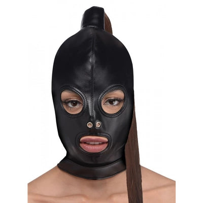 Bondage Mask Ponytail