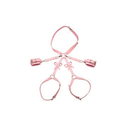 Bondage Harness with Bows - M/L - Pink