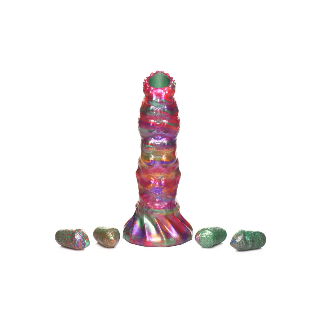 Larva - Silicone Ovipositor Dildo with Eggs