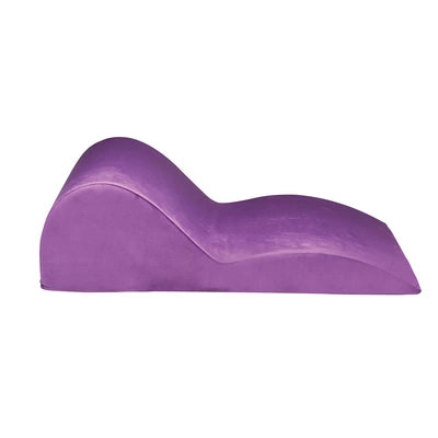 Contoured Love Cushion - Purple