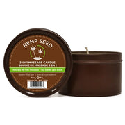 Naked in the Woods Massage Candle - 6 oz / 170 gr